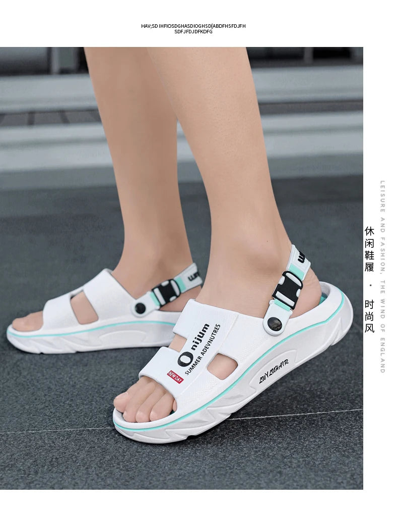 Outdoor Men's Platform Sandals/Slippers
