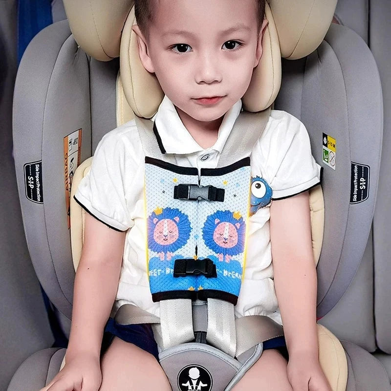 Child Safety Seat Belt Pad & Shoulder Positioner