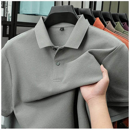 Men High Street Ventilate Pullovers Polo Shirt