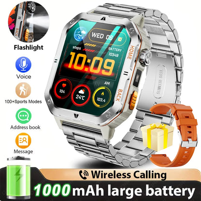 Nouvelle montre intelligente Bluetooth HD pour hommes