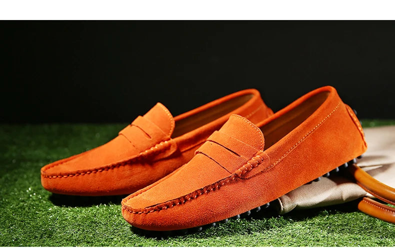 Herren-Loafer aus Leder für Frühling und Sommer