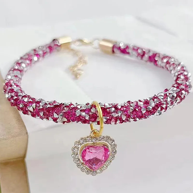 Crystal Cat Collar