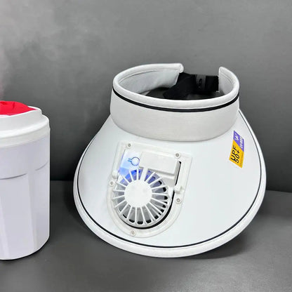 Unisex Large Brim USB Charging Outdoor Sun Protection Hat