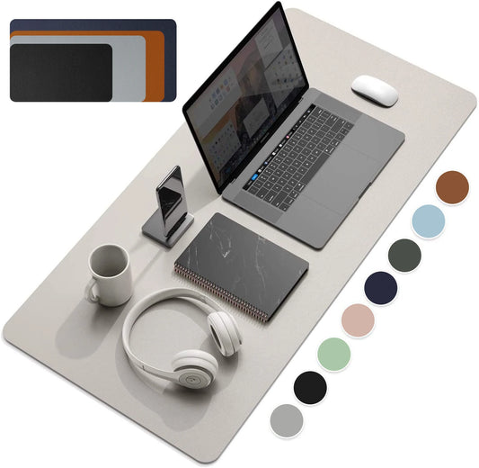 Large PU Leather Desk Mouse Mat