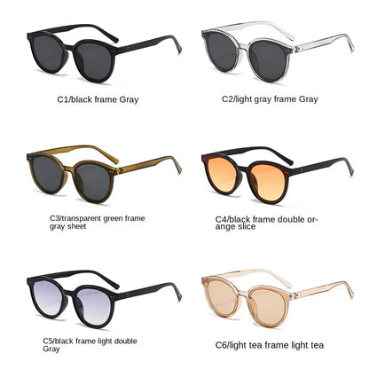 Lunettes de soleil rétro dégradées aux rayons UV