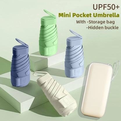 UPF50+ Mini Folding Umbrella