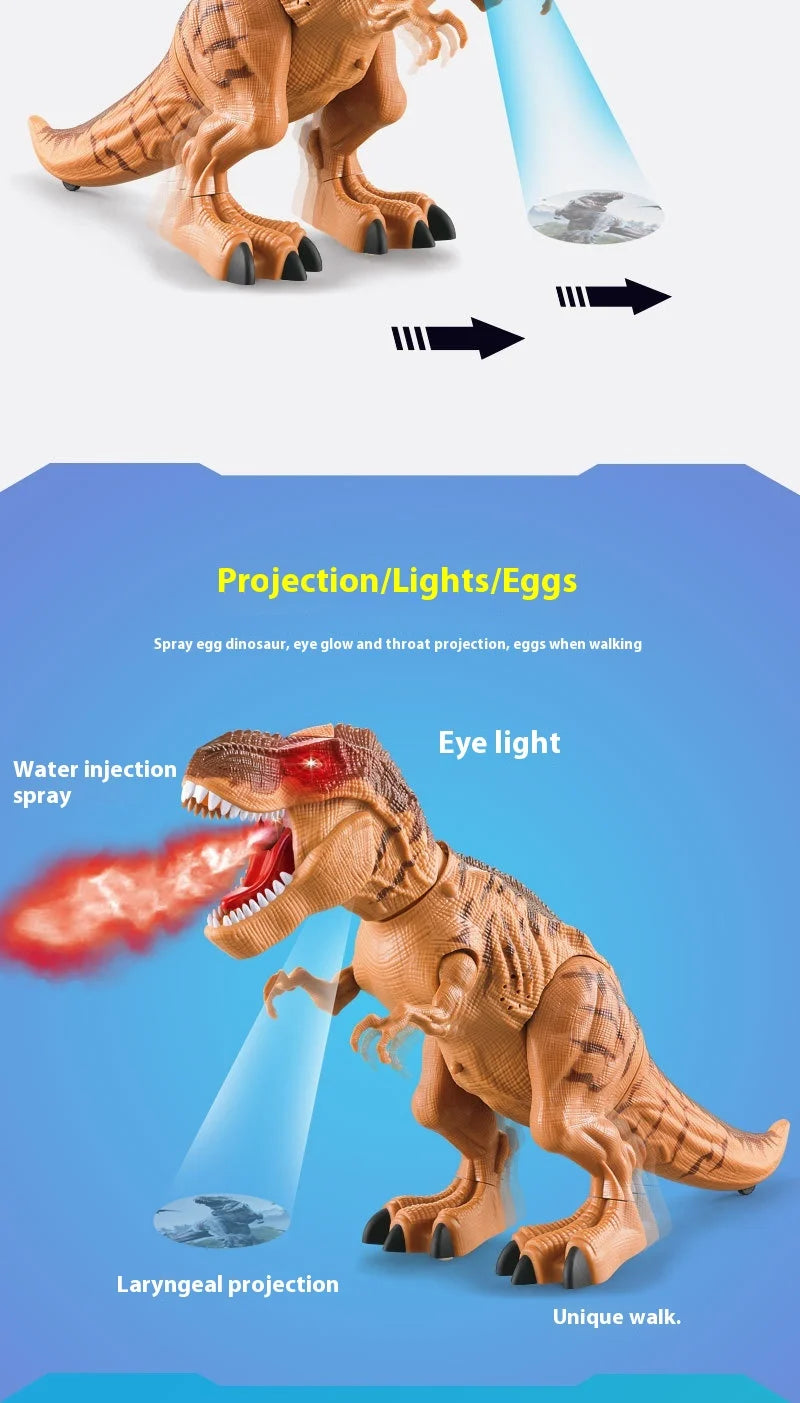 Grand dinosaure robotisé électrique qui marche