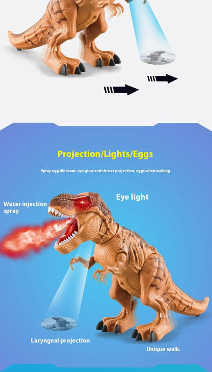 Grand dinosaure robotisé électrique qui marche