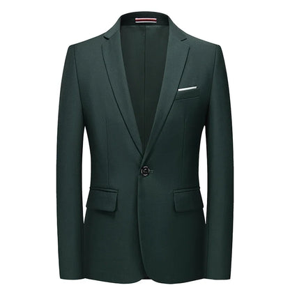 Blazer classique pour marié, mariage/affaires, S-6XL