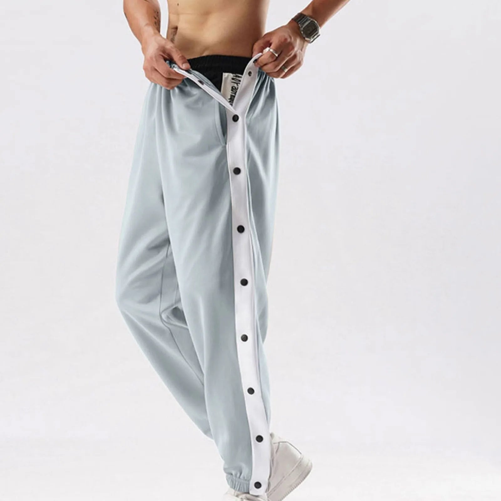 open leg trousers