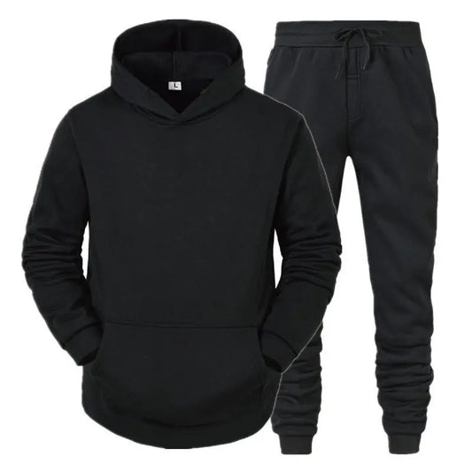 Hooded Sweatshirts and Casual Pants Men's Tracksuit