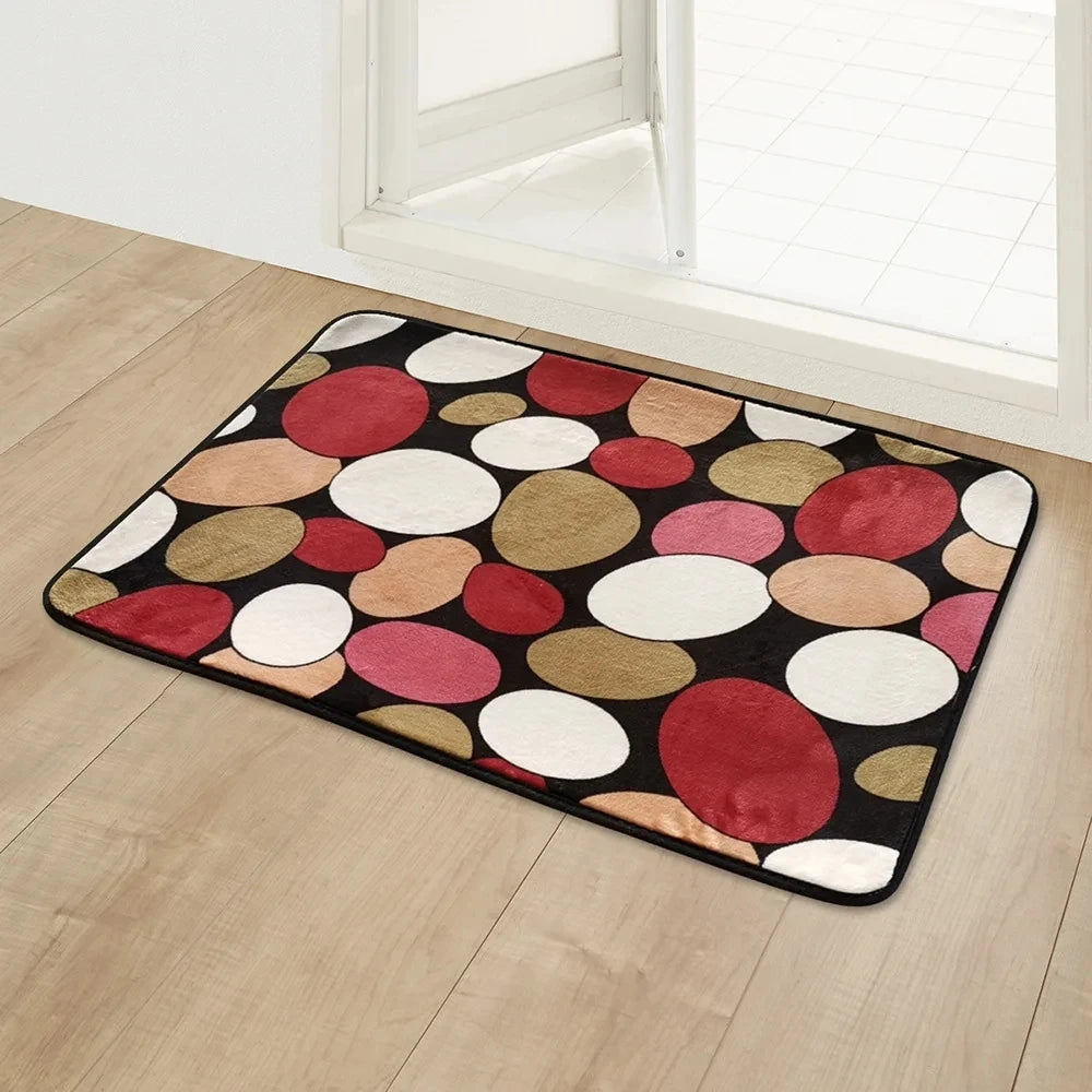 Anti-Slip Coral Fleece Entrance Door Mat
