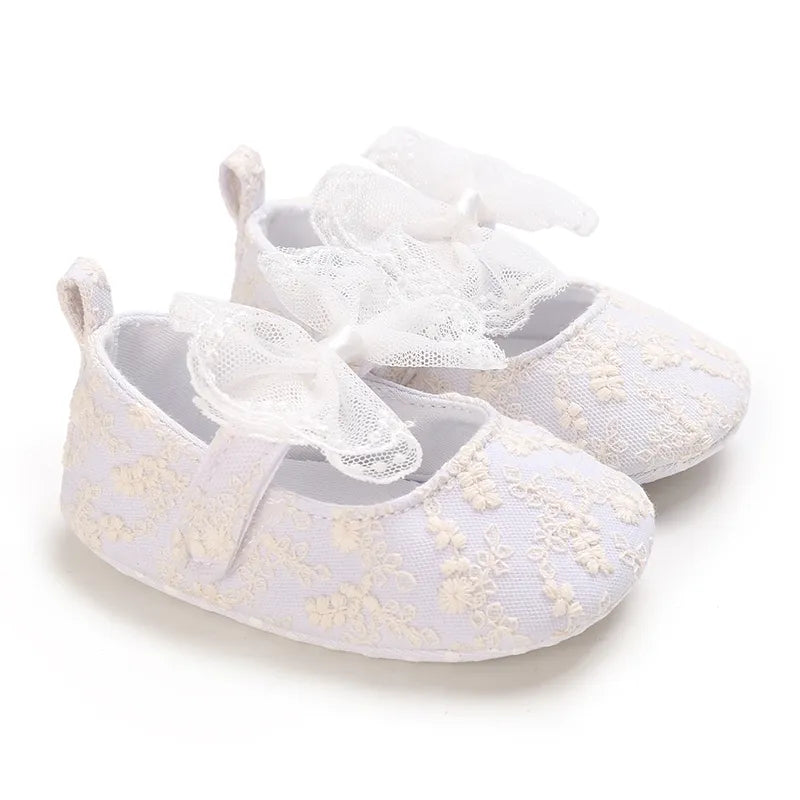 Non-slip Pink Newborn Baby Shoes