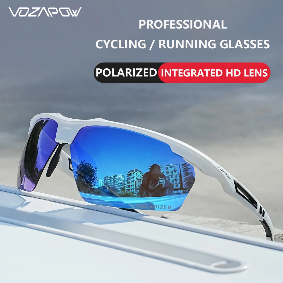 Polarized UV400 Sports Sunglasses True Color for Driving, Fishing, Running