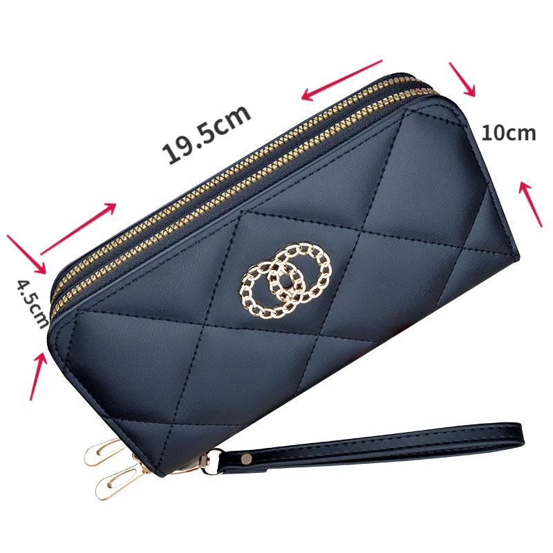 Double Zipper Clutches