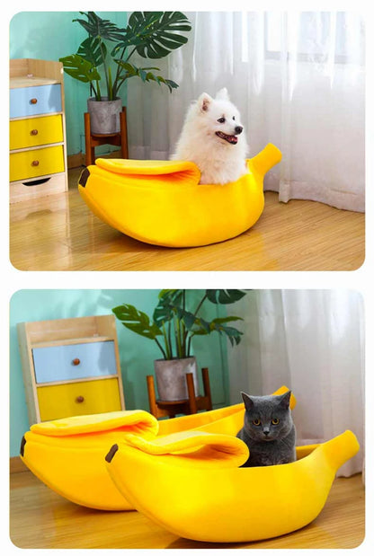 Banana Shaped Comfortable Pet Bedding