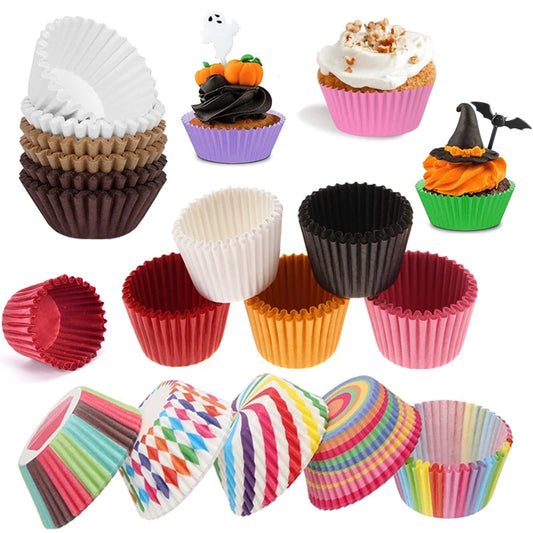 Oil-Proof Cupcake Molds