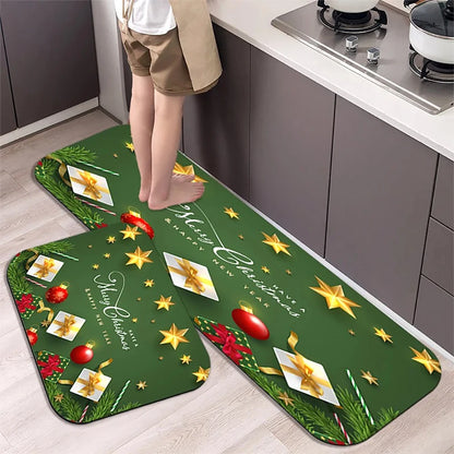 Christmas Kitchen Floor Mat Doormat