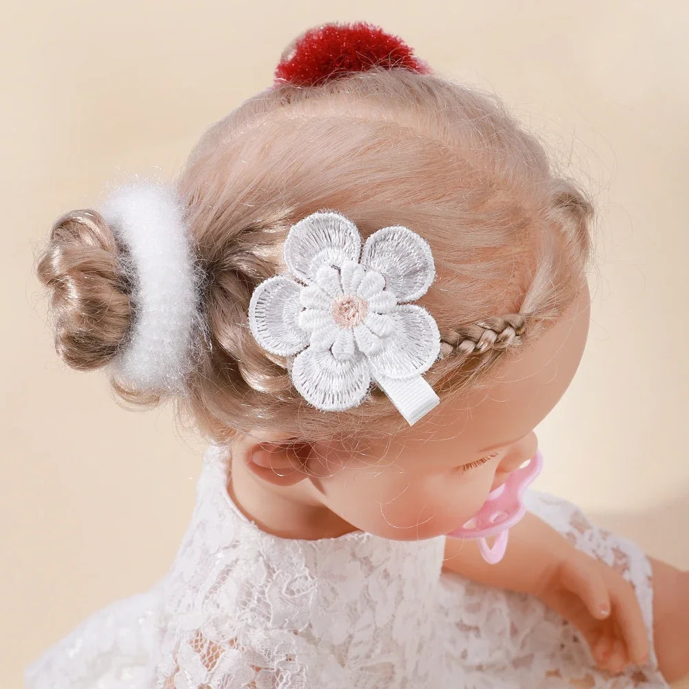 Baby Girl Daisy Hair Clips