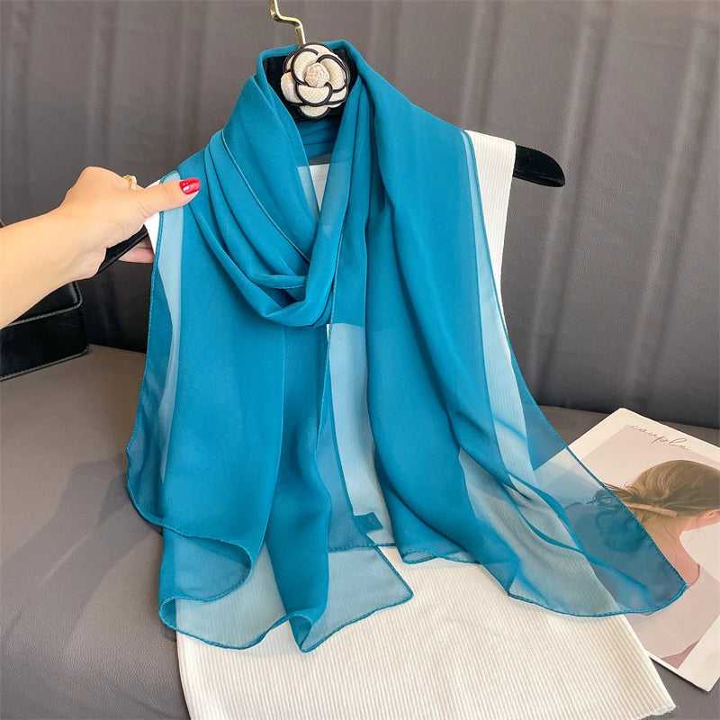 ladies silk scarf