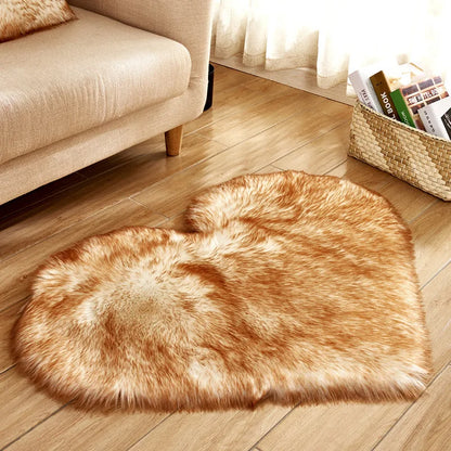 Faux Non Slip Bedroom Shaggy Mats