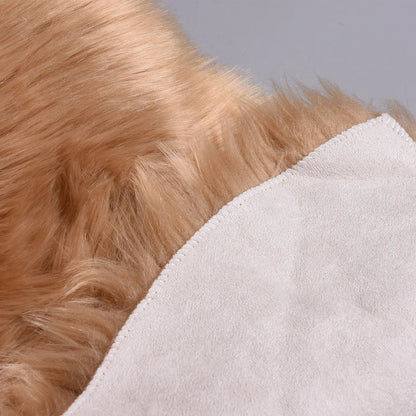 Faux Non Slip Bedroom Shaggy Mats