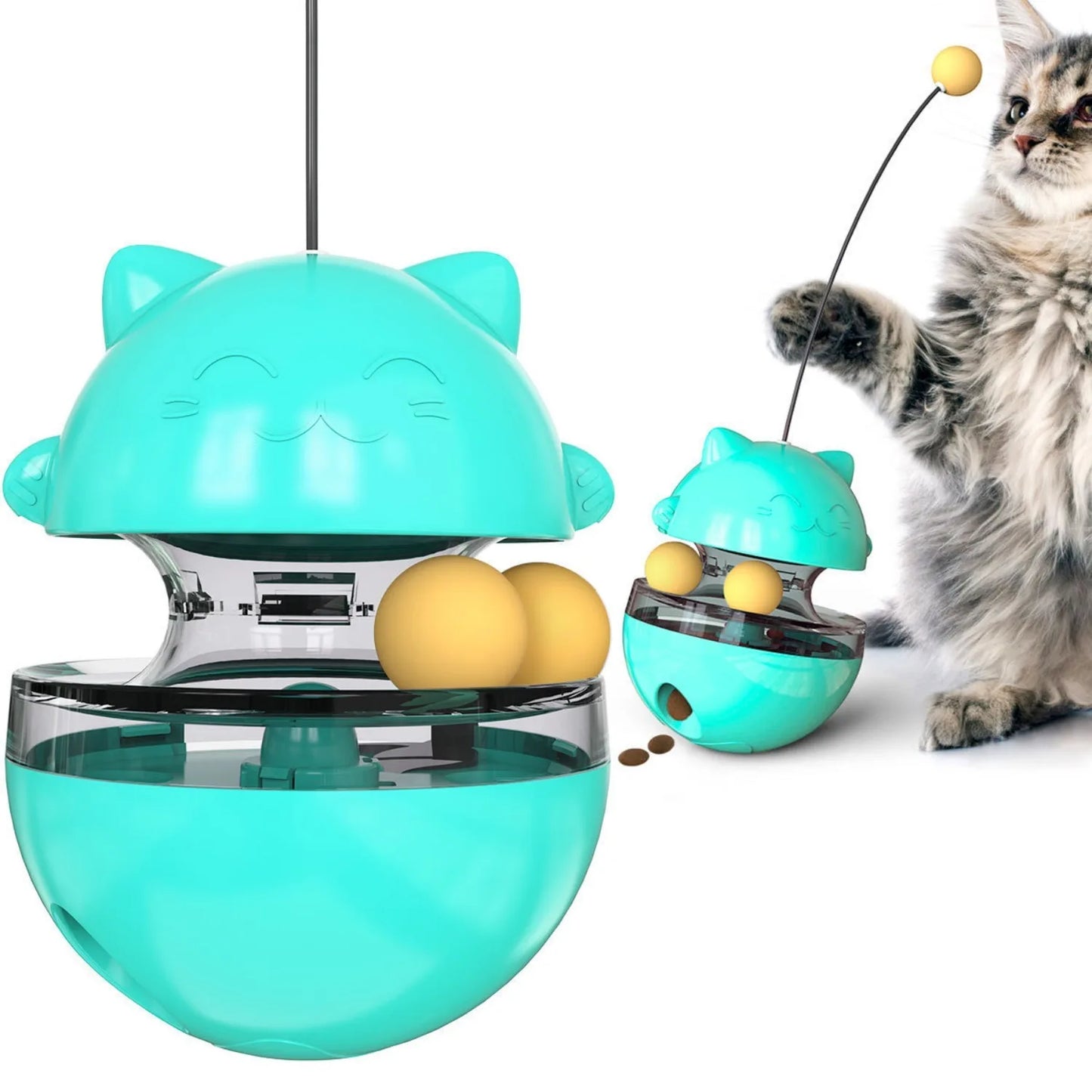 USB Rechargeable Feather Laser Cat Toy