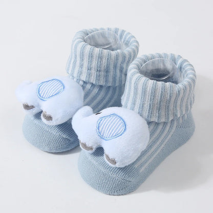 Newborn Baby Soft Cotton Winter Socks