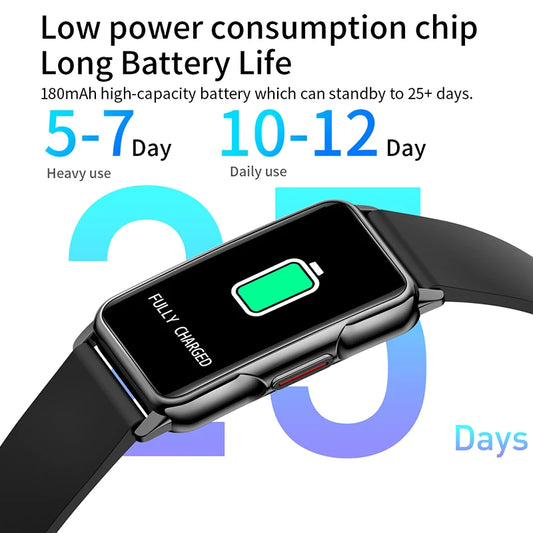 Montre intelligente Android IOS unisexe