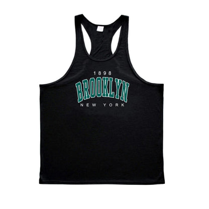 Men's Sleeveless Y-Back Stringer Tank Tops