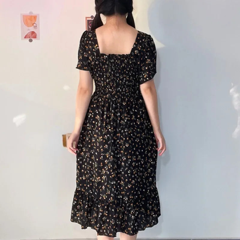 Summer Chiffon Printed Dress