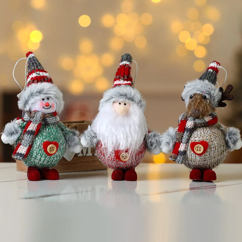 santa ornaments
