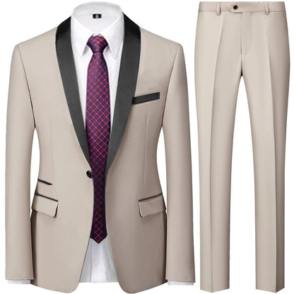 Men's Classical Business/Wedding 3 Pcs Suit