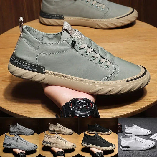 Lässige Slip-On-Sneaker aus Canvas für Herren