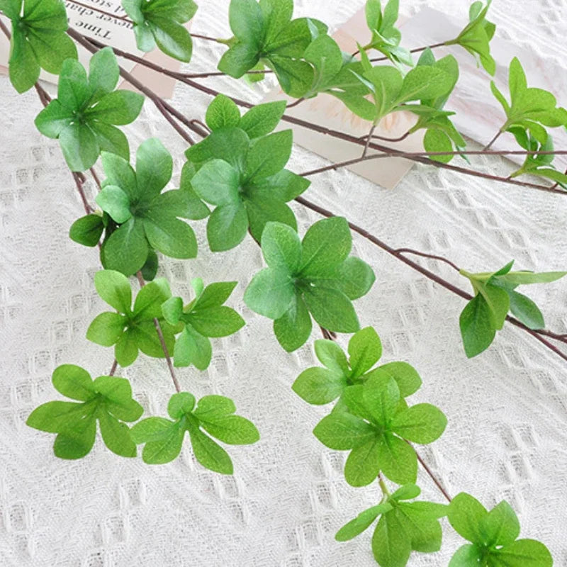 Lush Silk Monstera Leave Branches