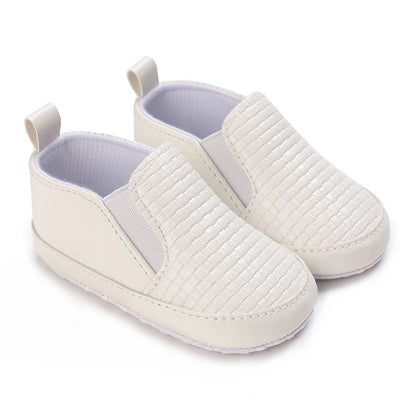 Mehrfarbige Baby-Sneaker aus PU-Leder mit weicher Sohle