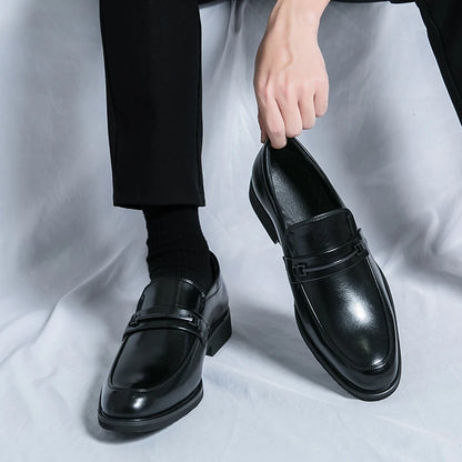 Mocassins en cuir de haute qualité pour les affaires