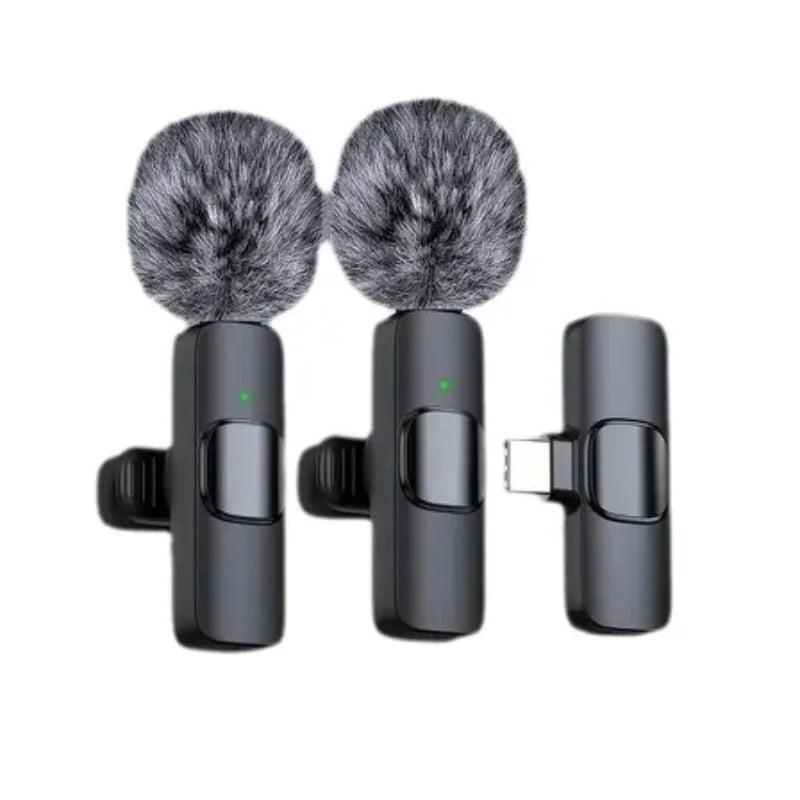 iPhone & Android Mini Wireless Lavalier Microphone