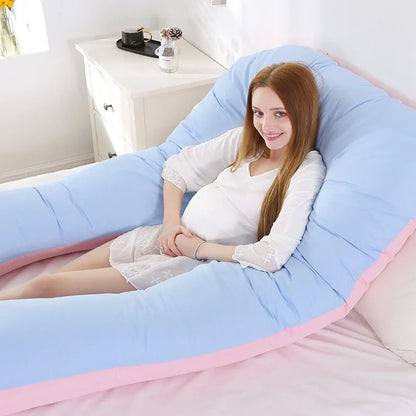 Fleece Soft Pregnancy Sleeping Pillow