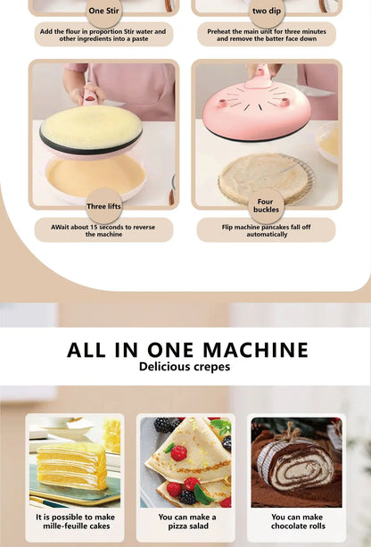 Non-stick Electric Pancake Crepe Baking Pan