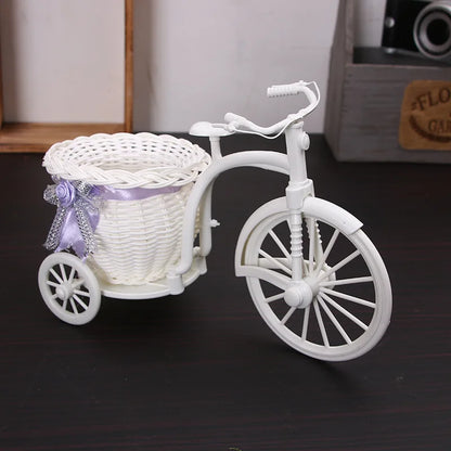 Tricycle Shaped Flower Basket Ceremony Decoration