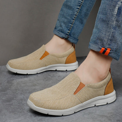Men's Casual Slip-On Canvas Sneakers