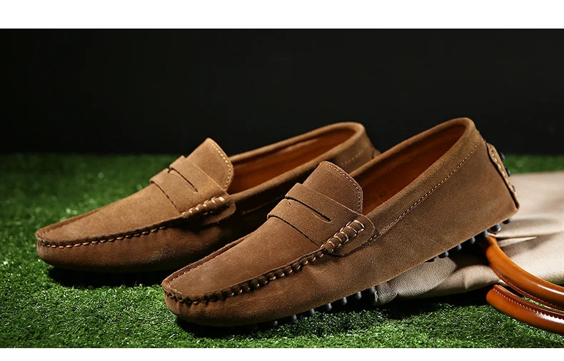 Herren-Loafer aus Leder für Frühling und Sommer