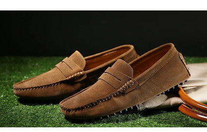 Herren-Loafer aus Leder für Frühling und Sommer