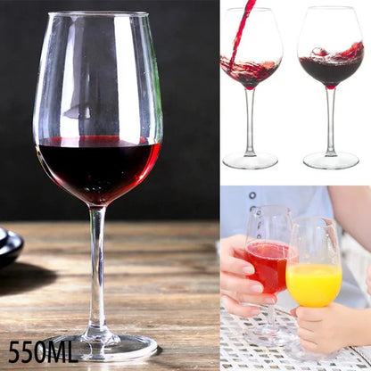 Unbreakable Silicone Plastic Wine Glass 320/550/580ML