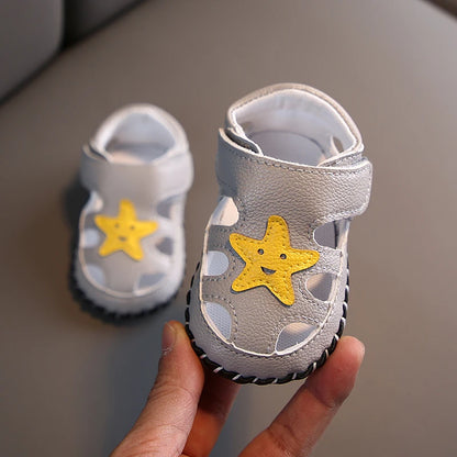 Chaussures de bébé antidérapantes de dessin animé mignon d'été