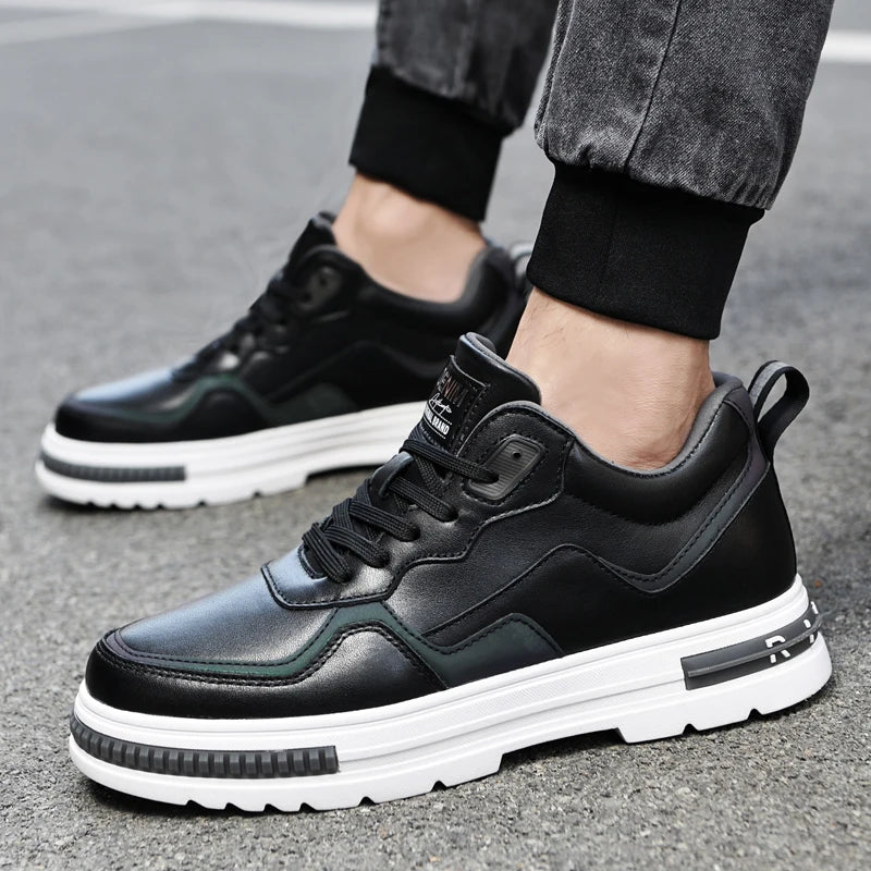 Comfortable Leather Style Sneakers for men