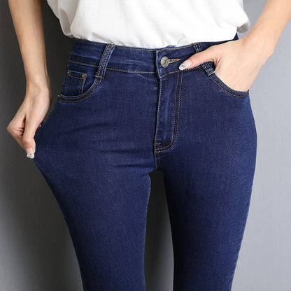 elastic jeans, pants stretch