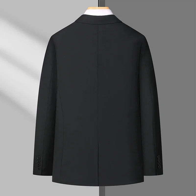 Blazer d'affaires classique printemps/automne pour hommes