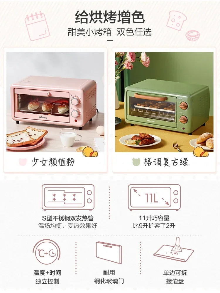 Compact Bear Multi-Function Electric Oven